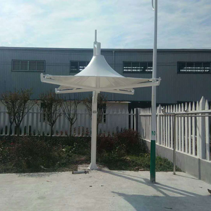 膜结构伞 娱乐设施 上海伞形车棚停车棚